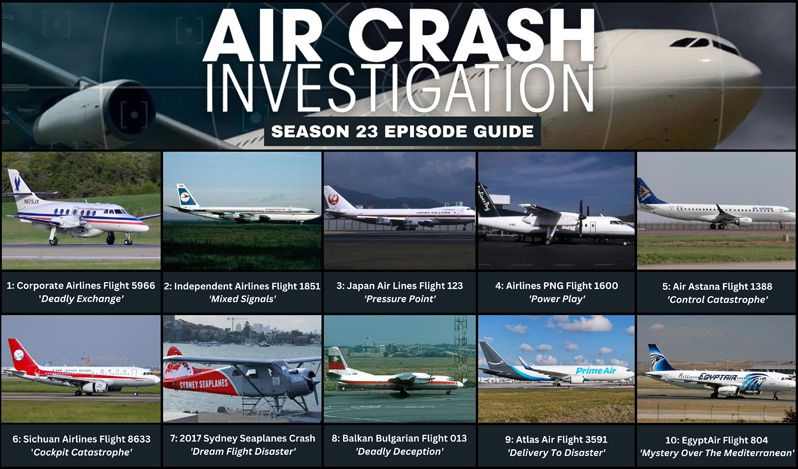 《空中浩劫第二十三季》Air Crash Investigation 迅雷下载