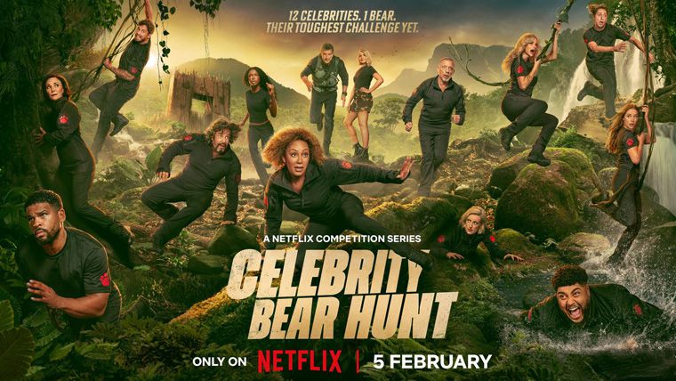 《贝尔追缉令：名人丛林大逃亡第一季》Celebrity Bear Hunt 迅雷下载 2025新剧 第1张